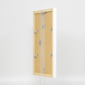 Efektní dřevěný rám Top N bílý 50x100 cm akrylové sklo muzejní kvality