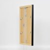 Efektní dřevěný rám Top N černý 62x93 cm akrylové sklo muzejní kvality