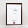 Efektní dřevěný rám Top N palisandr 10,5x14,8 cm akrylové sklo muzejní kvality
