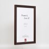 Efektní dřevěný rám Top N palisandr 10,5x14,8 cm akrylové sklo muzejní kvality