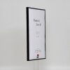 Efektní plastový rám Art black 21x29,7 cm muzejní sklo