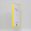 Efektní plastový rám Art yellow 21x29,7 cm muzejní sklo