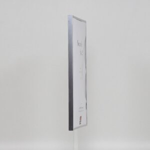 Efektní plastový rám Art silver 25x60 cm muzejní sklo