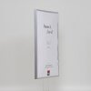 Efektní plastový rám Art silver 25x60 cm muzejní sklo