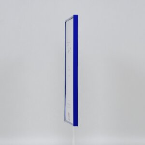 Efektní plastový rám Art blue 25x80 cm muzejní sklo