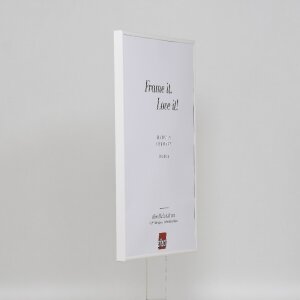 Efektní plastový rám Art white 30x30 cm muzejní sklo