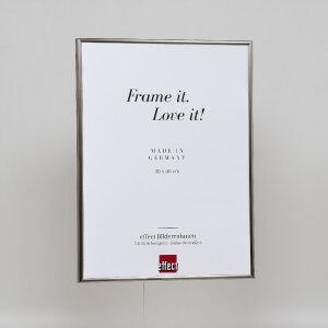 Efektní plastový rám Art platinum 62x93 cm muzejní sklo