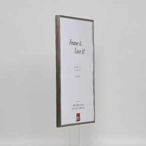 Efektní plastový rám Art platinum 62x93 cm muzejní sklo