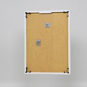 Efektní plastový rám Art white 62x93 cm muzejní sklo