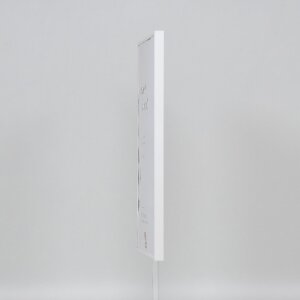 Efektní plastový rám Art white 62x93 cm muzejní sklo