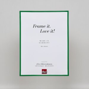 Efektní plastový rám Art green 62x93 cm muzejní sklo