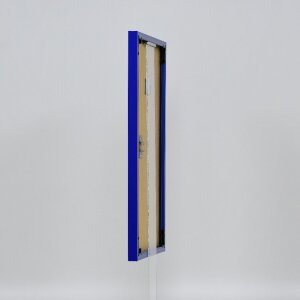 Efektní plastový rám Umělecká modř 10,5x14,8 cm muzejní sklo