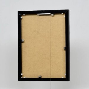 Hliníkový obrazový rám Effect Quadro 18x24 cm s černým lesklým muzejním sklem