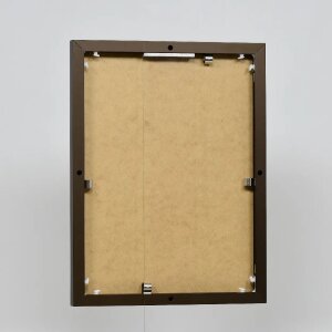 Hliníkový obrazový rám Quadro 20x25 cm bronzové muzejní sklo s efektem