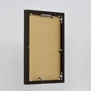 Hliníkový obrazový rám Quadro 20x25 cm bronzové muzejní sklo s efektem