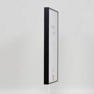 Effect Quadro hliníkový rám 30x45 cm černý muzejní sklo