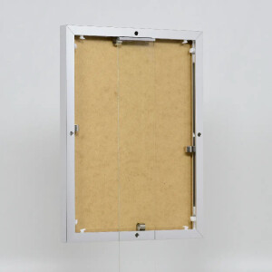 Effect Quadro hliníkový rám 30x45 cm stříbrná vysoký lesk s muzeálním sklem