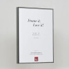 Effect Quadro hliníkový rám 30x45 cm antiksilver s muzeálním sklem