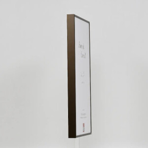 Effect Quadro Hliníkový Rám 35x100cm bronzové s muzeálním sklem