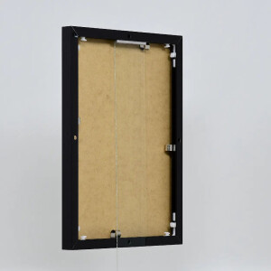 Effect Quadro hliníkový rám 35x100 černá lesklá muzejní sklo