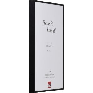 Effect Aluminium rámeček Quadro 50x50 cm černý s muzejním sklem