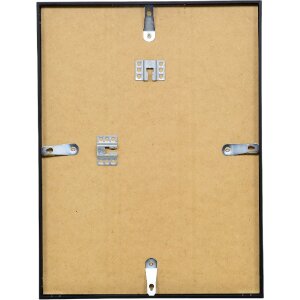 Effect Rám na obraz z aluminia Museumsglas černý 24 x 30 cm