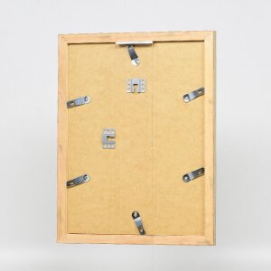 Effect Dřevěný obrazový rám Profil 41 Antik stříbrný 25x50 cm s muzejním sklem