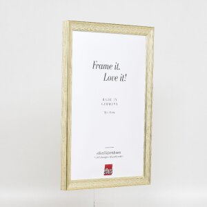 Effect Dřevěný rámeček pro fotografie antik stříbrný 25x60 cm sklo muzeum