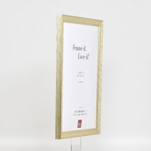 Effect Dřevěný rámeček na obrazy Profil 41 Antik stříbrný 25x80 cm s muzejním sklem