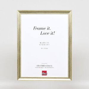 Effect Dřevěný rámeček na fotografie Profil 41 antik stříbrný 27x48 cm muzeální sklo