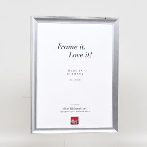 Effect Dřevěný rámeček na obraz Profil 41 stříbrný 42x59,4 cm muzejní sklo