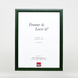 Effect Dřevěný rámeček na obraz s profilovým lemem tannengrün 25x60 cm muzejní sklo