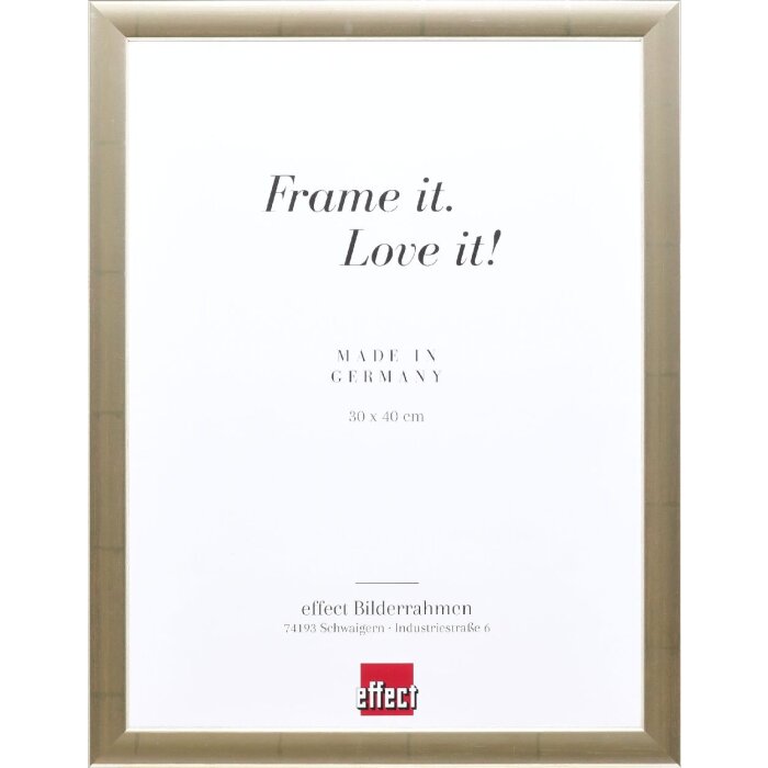 Effect dřevěný obrazový rám profil 43 stříbrný muzejní sklo