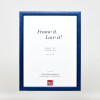 Effect Dřevěný rámeček na obrazy Profil 43 královsky modrý s muzejním sklem