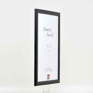 Effect dřevěný obrazový rám Profil 43 černý 35x100 cm s muzeálním sklem