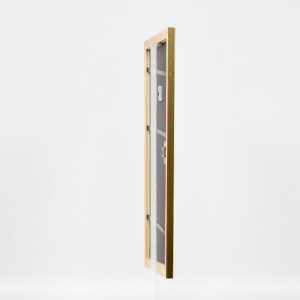 Effect Dřevěný rámeček na obrazy zlatý 45x80 cm s muzejním sklem