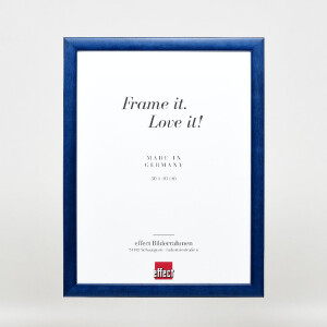 Effect Dřevěný rámeček na obraz Profil 43 královská modrá 50x50 cm s muzejním sklem