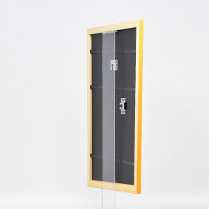 Effect Dřevěný rámeček na obraz 50x50 cm medový s museumským sklem