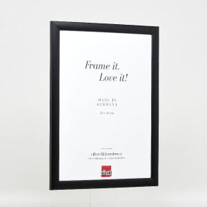 Effect Dřevěný rámeček pro obrazy Profil 43 černý 50x65 cm s muzejním sklem