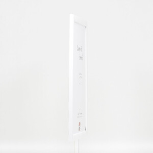 Effect Dřevěný rámeček na obrazy Profil 43 bílý lesklý 50x75 cm s muzejním sklem