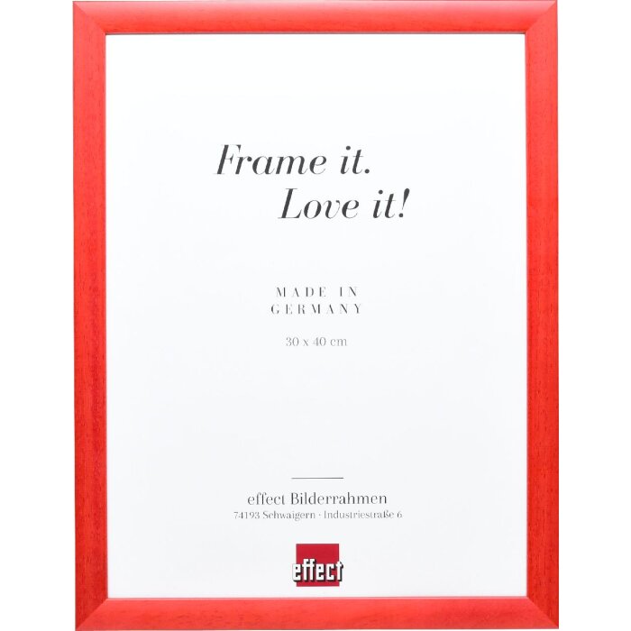 Effect Dřevěný rámeček s profilovým lemem 43 rybíz 60x60 cm s muzejním sklom