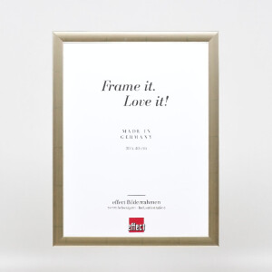 Effect Dřevěný rámeček pro obrazy 62x93 cm s muzejním sklem, stříbrný profil