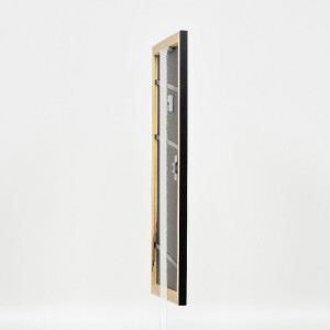 effect Dřevěný rámeček na obrazy Profil 43 černý 70x100 cm s museumsklasy