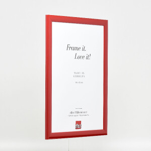 Effect Dřevěný obrazový rám Profil 43 červený lesklý 30,5x91,5 cm