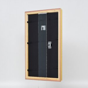 Effect Dřevěný rámeček Profil 44 zlatý 10x15 cm s muzejním sklem