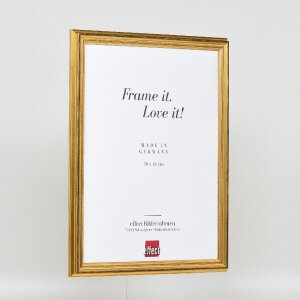 Effect Dřevěný rámeček Profil 44 zlatý 10x15 cm s muzejním sklem