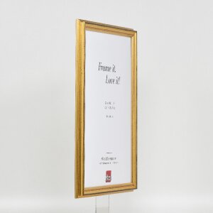 Effect Dřevěný rámeček Profil 44 zlatý 10x15 cm s muzejním sklem