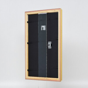 Effect Dřevěný rám Profil 44 zlatý s muzejním sklem UV 70%