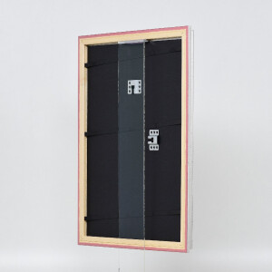 Effect dřevěný rámeček Profil 44 stříbrný 30x40 cm s muzejním sklem