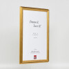 Effect Dřevěný rám profil 44 zlatý 29,7x42 cm s museumským sklem